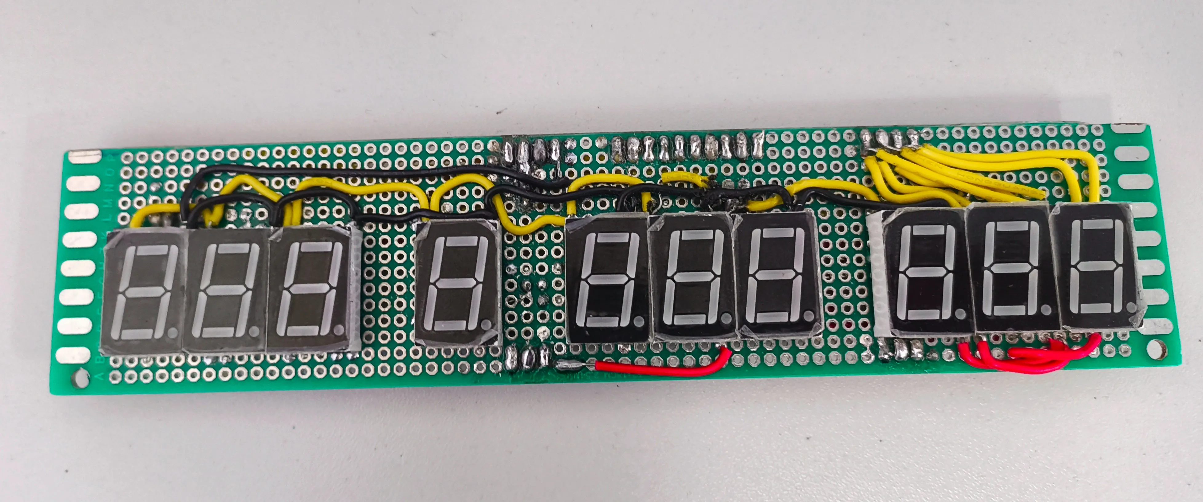 The front of the front board