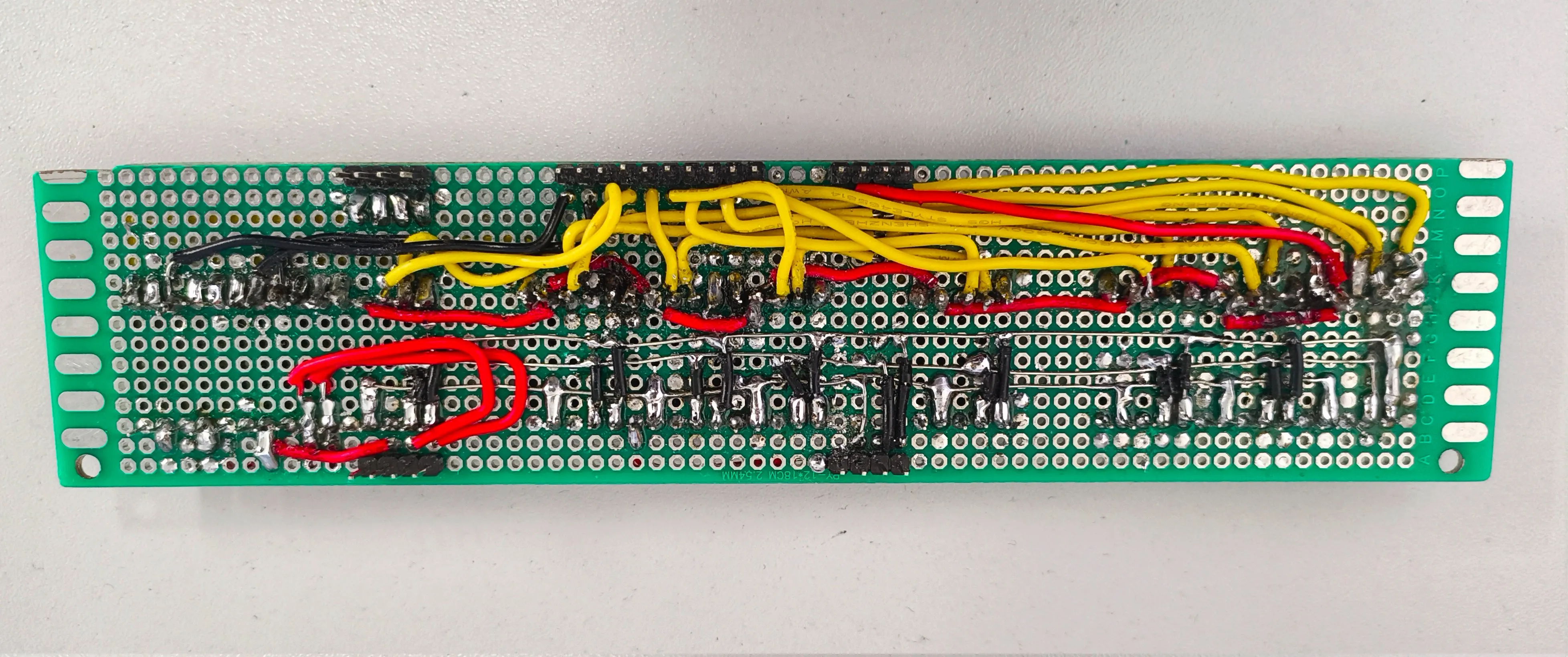 The back of the front board